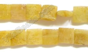 Yellow Jade - Puff Square  16"