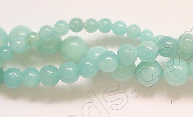 Amazonite A - Smooth Round  16"