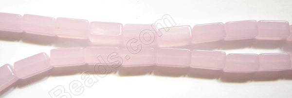 Pink Chalcedony Qtz  -  Cuboid Rectangle  16"