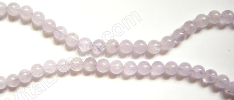 Cape Amethyst  -  Smooth Round Beads  16"