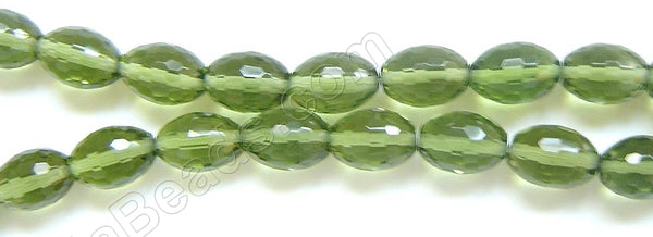 Faceted Eggs - 054 Emerald Green Crystal  16"