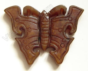 Jade Pendant - Butterfly