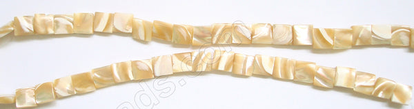 Mother of Pearl (Brown) - Puff Square 16"