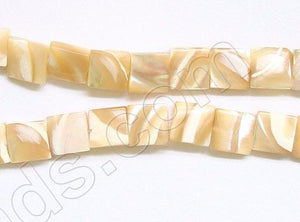 Mother of Pearl (Brown) - Puff Square 16"