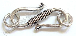 Sterling Silver Toggle 08  -  10 x 24 mm S