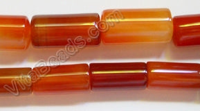 Carnelian  -  Round Tube   16"