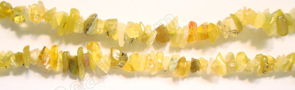 Natural Yellow Opal Stone  -  Chips 36"