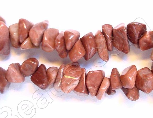 Chinese Red Zebra Jasper  -  Chips 36"