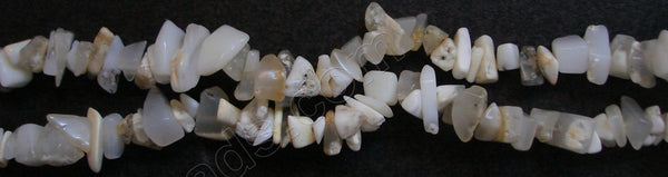 Africa White Opal  -  Chips 36"