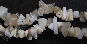 Africa White Opal  -  Chips 36"