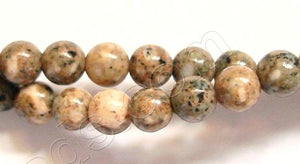 Chital Stone - Smooth Round  16"    6 mm