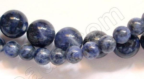 Sodalite AA - Smooth Round  16"