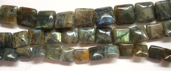 Labradorite AA -  Puff Square  16"