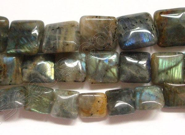 Labradorite AA -  Puff Square  16"