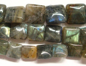 Labradorite AA -  Puff Square  16"