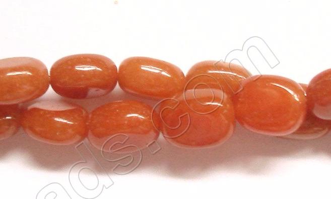 Red Aventurine -  Small Free Form Nuggets  16"