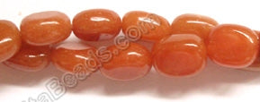 Red Aventurine -  Small Free Form Nuggets  16"
