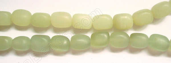 Matte New Jade  -  Small Smooth Nuggets  16"