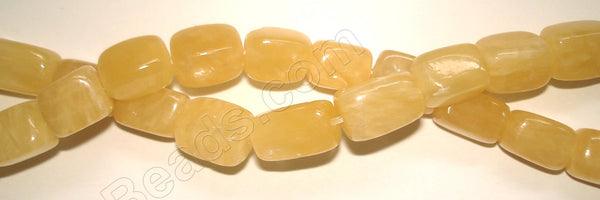 Yellow Jade -  Small Square Nuggets  16"