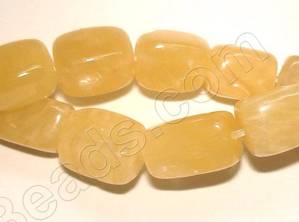 Yellow Jade -  Small Square Nuggets  16"