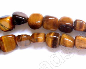 Tiger Eye - Small Free Form Nuggets  16"