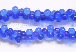 Peanut - 026 Royal Blue Crystal Quartz  16"