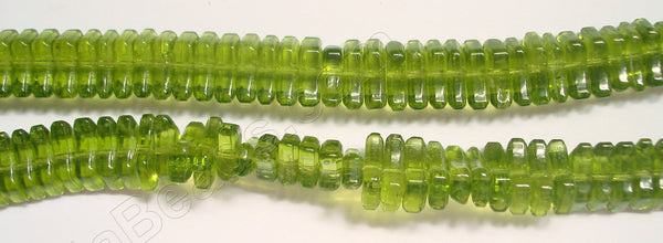 Olive Green Crystal Qtz - "Z" Stick  6"