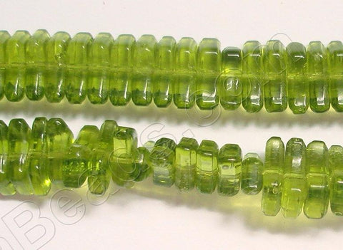 Olive Green Crystal Qtz - "Z" Stick  6"