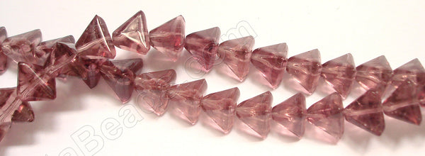 Red Fluorite Crystal Qtz - Pyramid  8.5"