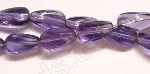 Amethyst Crystal Qtz  -  Twisted 8.5"