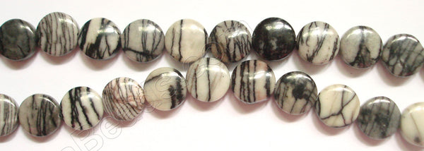 Matrix Jasper  -  Puff Coins  16"