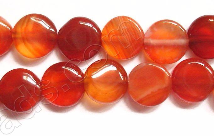 Carnelian  -  Puff Coins  16"