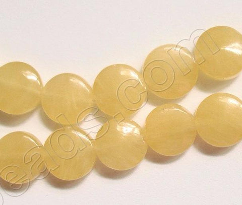 Yellow Jade  -  Puff Coins  16"