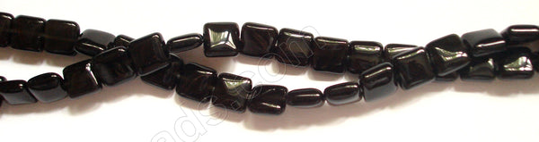 Black Onyx  -  Puff Squares  16"