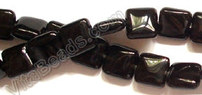 Black Onyx  -  Puff Squares  16"