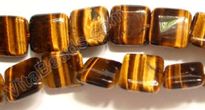 Tiger Eye  -  Puff Squares  16"