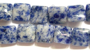 Blue Spot Stone  -  Puff Squares  16"