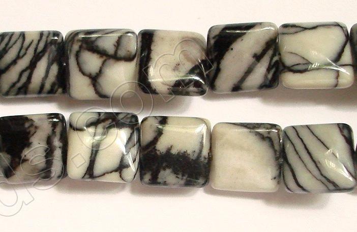 Matrix Jasper  -  Puff Squares  16"