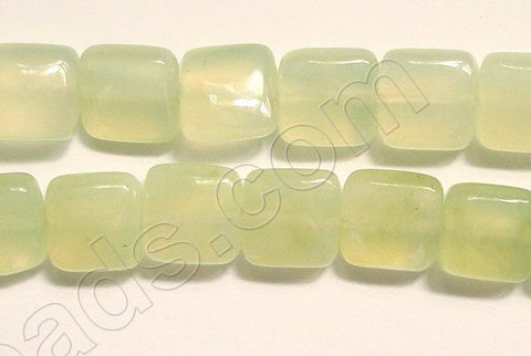 New Jade (Transparent)  -  Puff Squares  16"