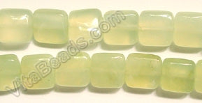 New Jade (Transparent)  -  Puff Squares  16"