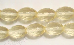 Faceted Eggs - 009 Lemon Crystal  16"