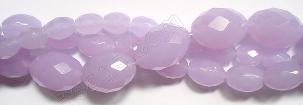 Faceted Rice - 032 Purple Chalcedony  16"