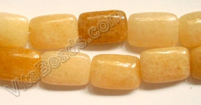 Multi Yellow Jade  -  Puff Rectangle  16"