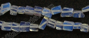 Synthetic Opal - Irregular Brick chips  36"    5 - 8 mm