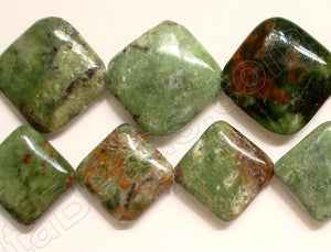 Green Opal  -  Puff Diamond  16"