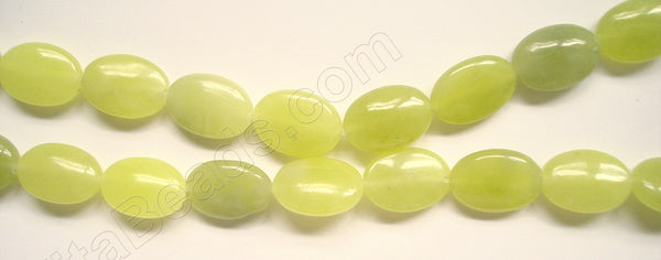 Olive Jade   -  Puff Ovals  16"