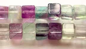 Rainbow Fluorite - Cube 16"