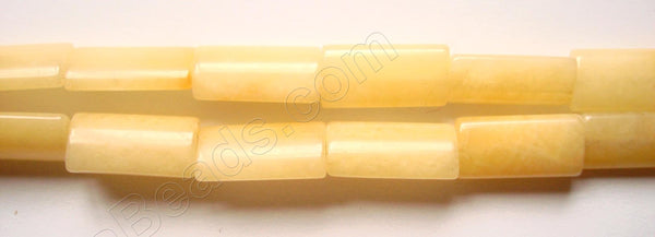 Yellow Jade  -  Puff Thin Tube  16"