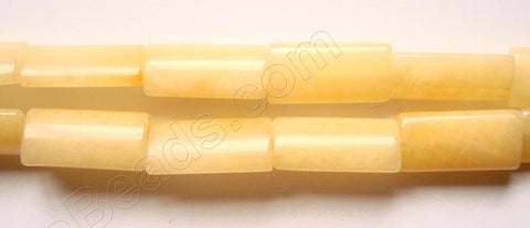 Yellow Jade  -  Puff Thin Tube  16"