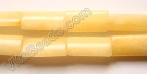 Yellow Jade  -  Puff Thin Tube  16"